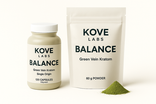 Kove Balance (Green Vein Kratom Capsules)